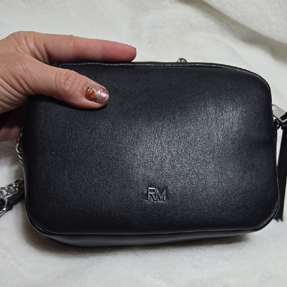 Rebecca Minkoff Black Studded Quilted Crossbody Bag - Picture 2 of 5